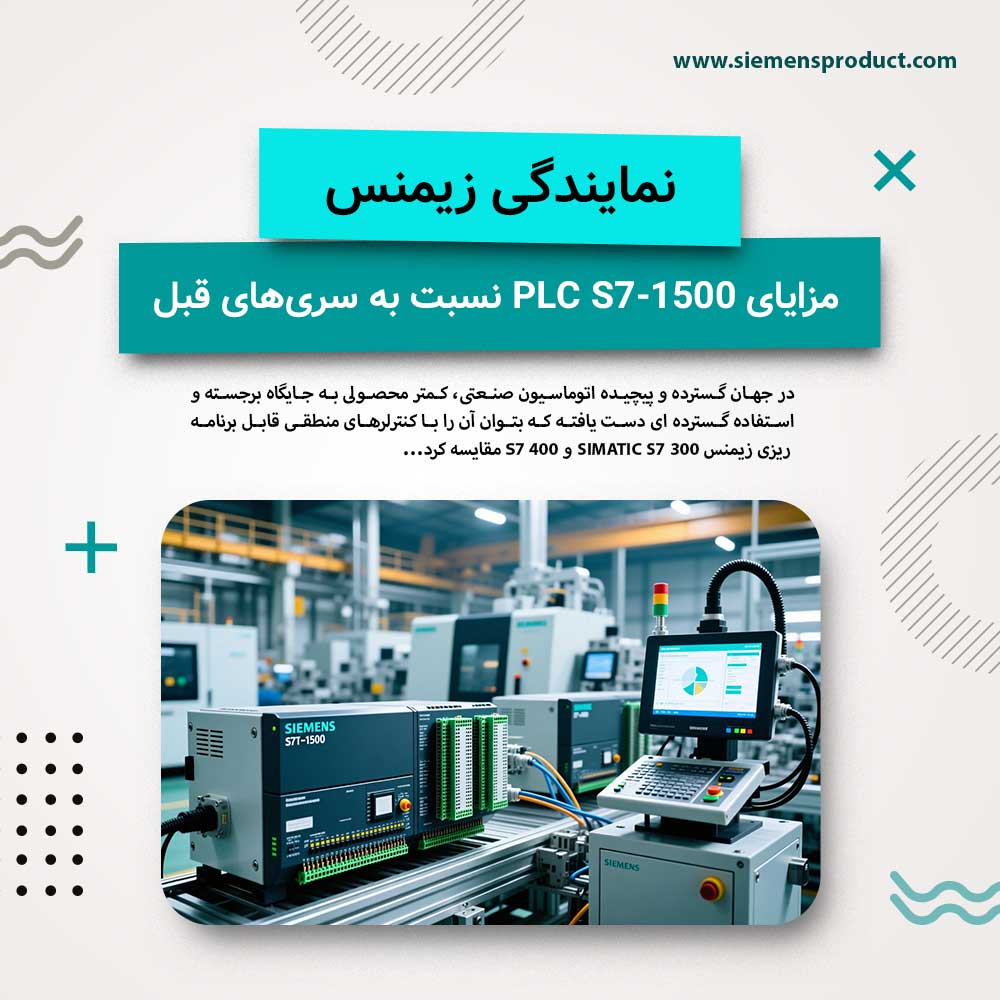 Technical benefits of the Siemens S7‑1500 PLC over its predecessor series